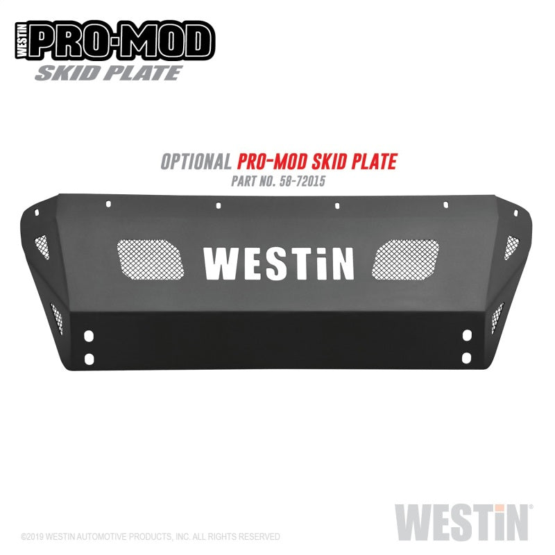 Westin 14-21 Toyota Tundra Pro-Mod Front Bumper - Tex. Blk