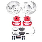 Power Stop 91-92 BMW 318i Front Z26 Street Warrior Brake Kit w/Calipers