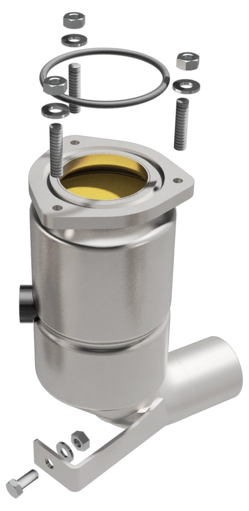 MagnaFlow Direct Fit Catalytic Converter 03-08 X-Type 3.0L Front