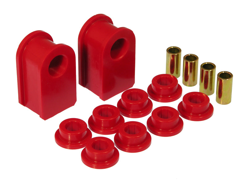 Prothane 70-98 Ford Truck S/B & E/L Bush - 1in (for 3.5in Frames / Eye to Eye End Links) - Red