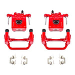 Power Stop 07-12 Nissan Altima Rear Red Calipers w/Brackets - Pair