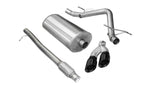 Corsa 2010-2013 Chevrolet Silverado Crew Cab/Short Bed 1500 4.8L V8 Black Sport Cat-Back Exhaust