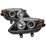 Spyder BMW Z4 03-08 Projector Headlights Xenon/HID Model Only - LED Halo Black PRO-YD-BMWZ403-HID-BK