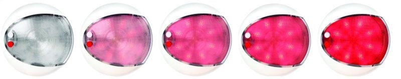 Hella Interior Lamp Euroled130T Red/Wht 2Ja