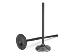 Supertech Nissan RB20DE/RB20DET (w/Solid Lifters) Blk Nitrided Intake Valve - +1mm OS - Set of 12