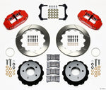 Wilwood Narrow Superlite 4R Rear Kit 12.88in Red 84-87 Corvette C4