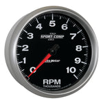 Autometer Sport-Comp II 5 inch 0-10000 RPM In Dash Tachometer