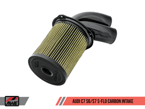 AWE Tuning Audi C7 S6 / S7 4.0T S-FLO Carbon Intake V2