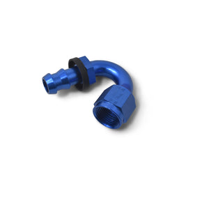 Russell Performance -8 AN Twist-Lok 150 Degree Hose End (3/4in Radius)