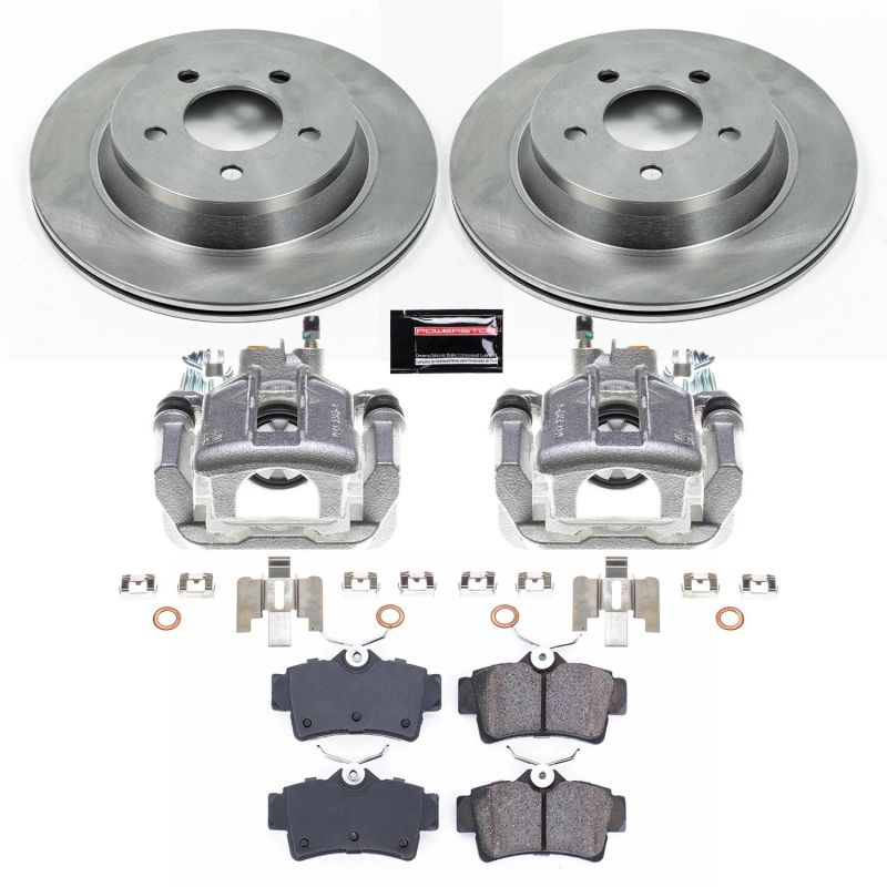 Power Stop 94-99 Ford Mustang Rear Autospecialty Brake Kit w/Calipers