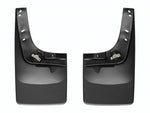 WeatherTech 08-10 Ford F250/F350 No Drill Mudflaps - Black