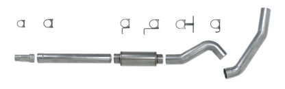 Diamond Eye KIT 5in Catback Single AL: 03-07 FORD 6.0L F250/F350