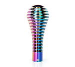 NRG Shift Knob Heat Sink Bubble Head Short Neo Chrome