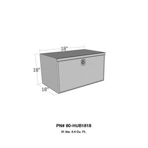 Westin/Brute HD Under Body 18in x 18in Drop Down Door - Aluminum