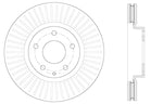 StopTech Performance Front Left Brake Rotor