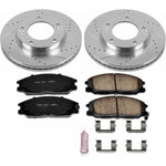 Power Stop 07-09 Kia Sorento Front Z23 Evolution Sport Brake Kit