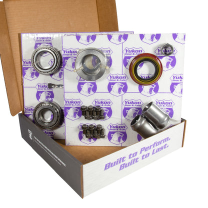Yukon Gear 8.875in GM 12T Thick 3.73 Rear Ring & Pinion Install Kit Axle Bearings and Seals