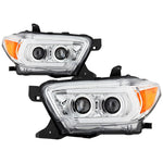 Spyder Signature Toyota Tacoma 16-18 TRD Model Projector Headlights-Chrome (PRO-YD-TT16V1-SEQ-C)