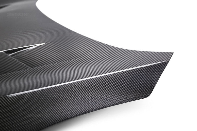 Seibon 2016-2018 Honda Civic Coupe/Sedan/Hatchback TS-Style Carbon Fiber Hood