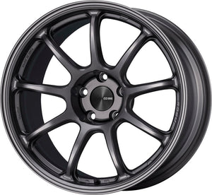 Enkei PF09 18x9.5 5x112 40mm Offset 75mm Bore Dark Silver Wheel