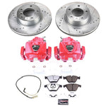 Power Stop 09-10 BMW 328i xDrive Front Z26 Street Warrior Brake Kit w/Calipers