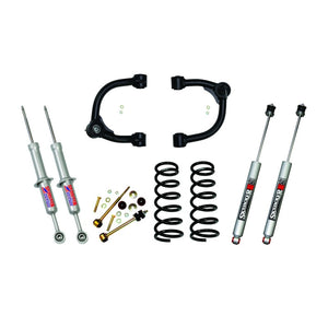 Skyjacker 3in Upper A-Arm Kit with Performance Struts and Rear Coils and M95 Monotube Shocks