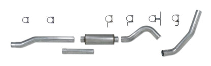 Diamond Eye KIT 4in Catback Single SS: 03-07 FORD 6.0L F250/F350