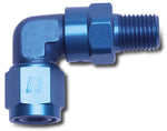 Russell Performance -8 AN 90 Degree Female to Male 3/8in Swivel NPT Fitting