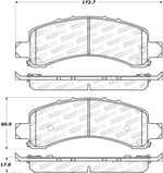 StopTech Street Brake Pads