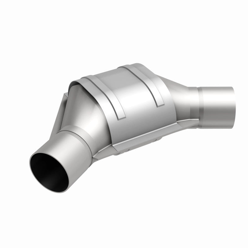 MagnaFlow Universal Catalytic Converter 2.50 Angled In / Out OEM
