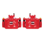 Power Stop 08-17 Mitsubishi Lancer Front Red Calipers w/Brackets - Pair