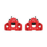 Power Stop 11-17 Dodge Durango Rear Red Calipers w/Brackets - Pair