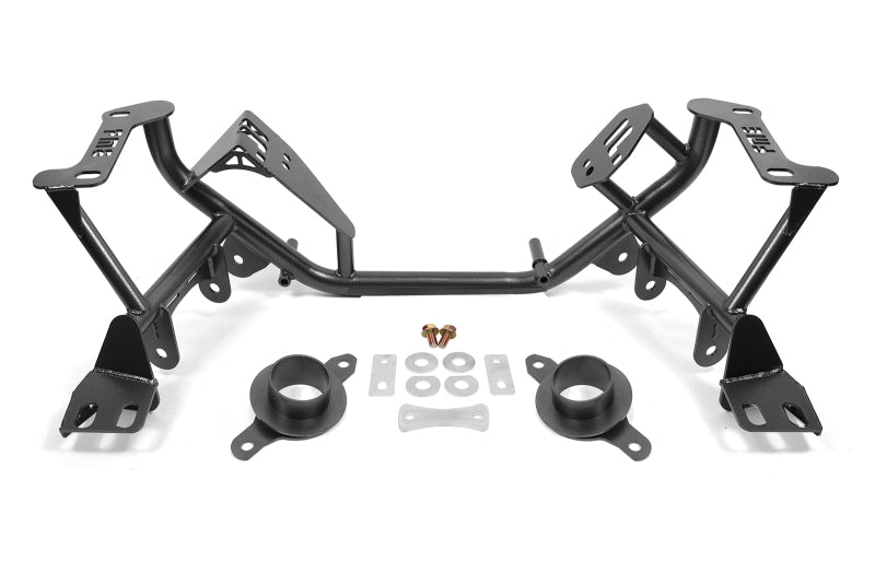 BMR 79-95 Ford Mustang K-Member Standard Version w/Spring Perches - Black Hammertone