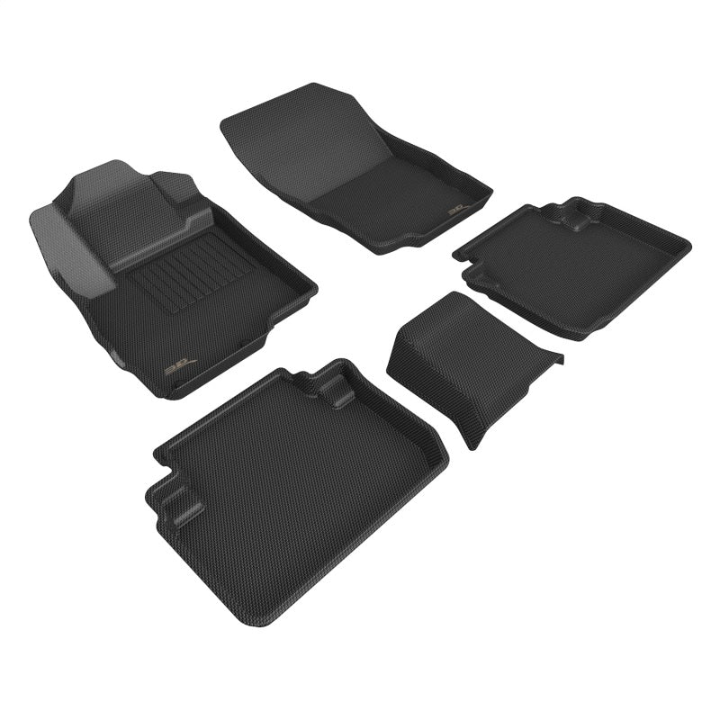 3D Maxpider 18-23 Mitsubishi Eclipse Cross Kagu Floor Mat- Black R1 R2