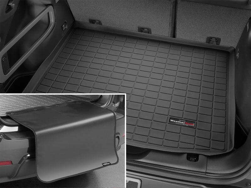 WeatherTech 2020+ Audi Q5 PHEV Cargo With Bumper Protector - Black