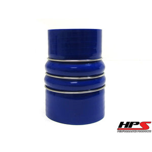 HPS Performance Silicone CAC Hump Hose ColdHigh Temp 4-ply Reinforced3-1/2" - 4" ID6" Long