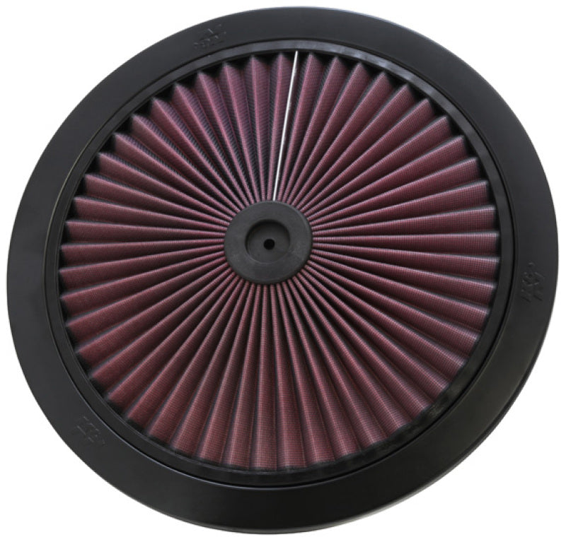 K&N X-Stream Top Filter X-Stream 14 inch OD Black