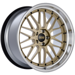 BBS LM 20x10.5 5x114.3 ET20 CB66 Gold Center Diamond Cut Lip Wheel