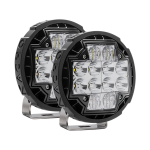 ARB Nacho 5.75in Offroad TM5 Amber White LED Light Set