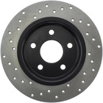 StopTech 13 Ford Focus ST Drilled Left Rear Rotor