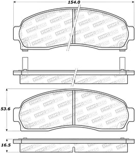 StopTech Street Brake Pads