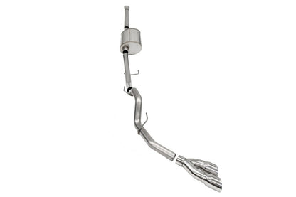 Corsa 2021-2025 Ford F-150 SuperCrew/6.5in Bed 5.0L V8 Sport Cat-Back Single Side Exit-Polished
