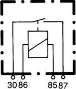 Hella Relay Mini Iso 4 Pole 12V Spst