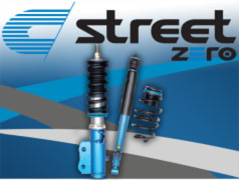 Cusco Street Zero-A 03-04 Subaru GDB STi 40-Way Adj FR-Pillow Upper Mount RR-Rubber Mount Coilovers