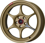 Enkei PF06 18x8.5in 5x100 BP 45mm Offset 75mm Bore Gold Wheel