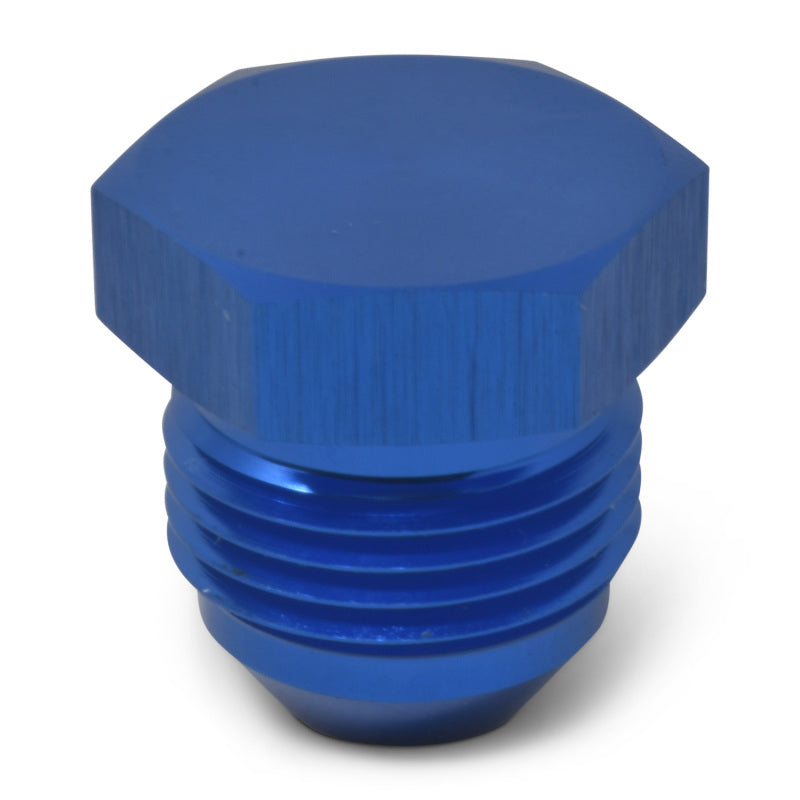 Russell Performance -4 AN Flare Plug (Blue)