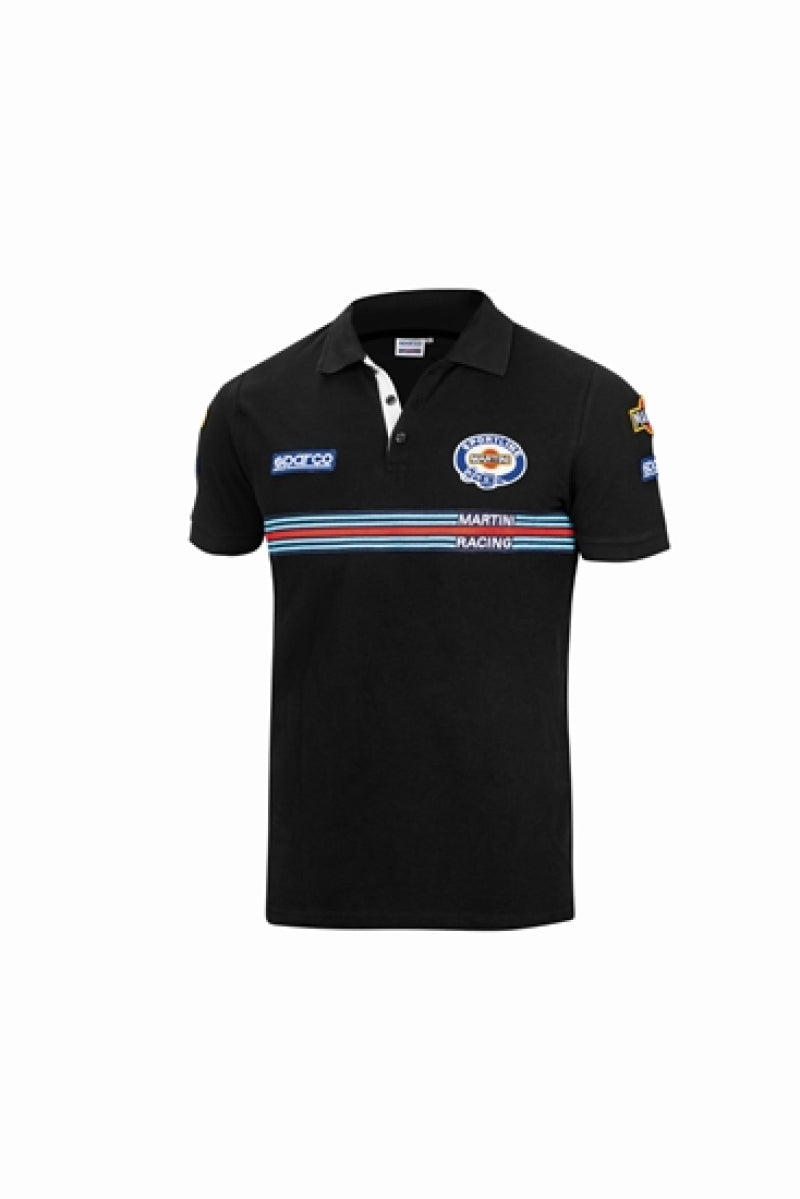 Sparco Polo Replica Martini-Racing Small Black