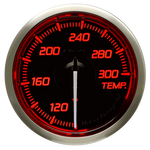 DEFI Racer Temp Gauge N2 52mm (US) Red