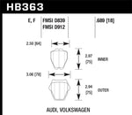 Hawk HPS Street Brake Pads