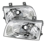 Xtune Kia Sportage 98-02 Crystal Headlights Chrome HD-JH-KIASP98-C